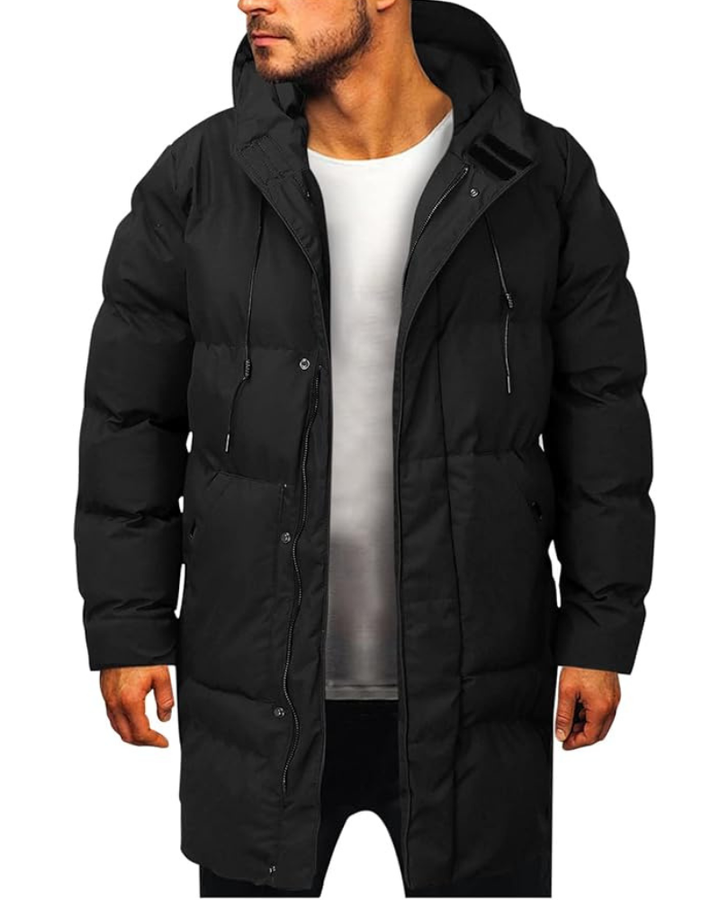 Herren Winterjacke Parka Warm | Outdoor Schlank
