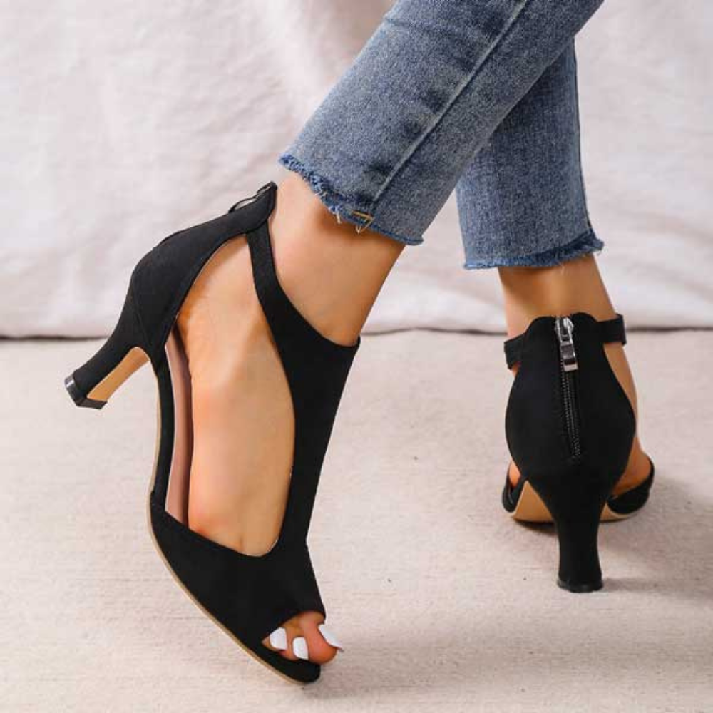 Damen Elegante Sandalen mit Absatz | Vielseitige Sommer-Heels