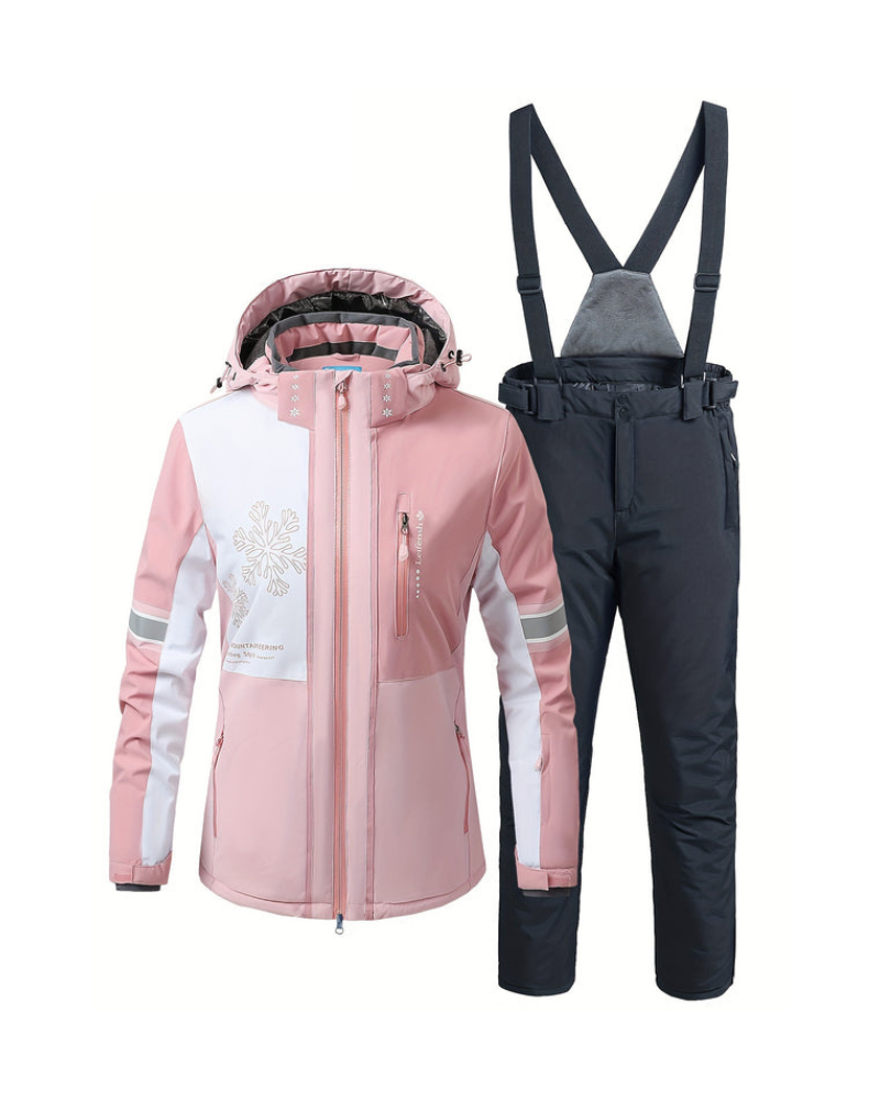 Damen Sportlicher Skianzug | Zweiteilig mit Jacke und Hose