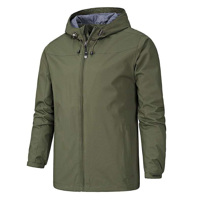 Regenjacke Herren Leicht | Wasserdicht Atmungsaktiv