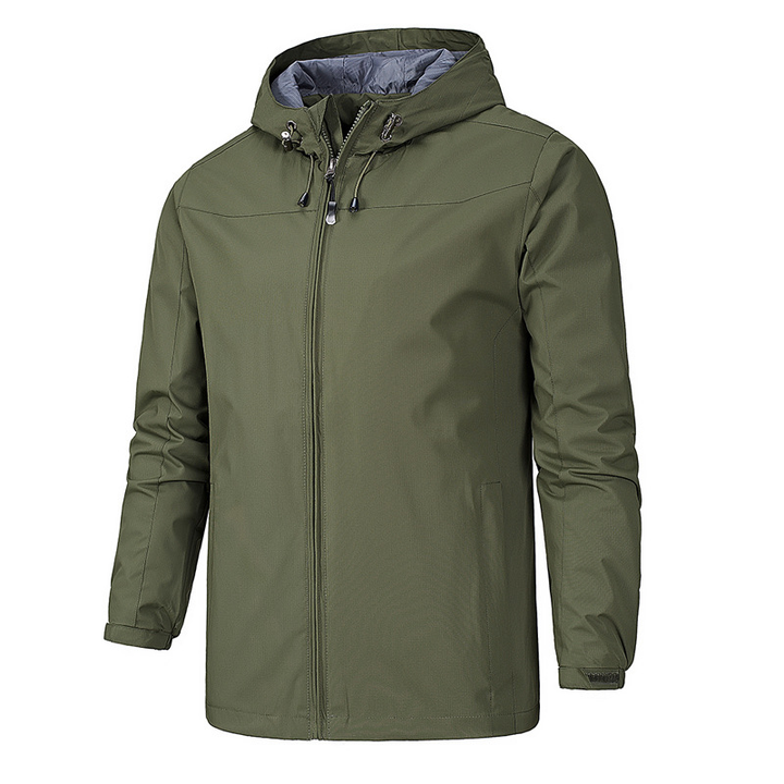 Regenjacke Herren Leicht | Wasserdicht Atmungsaktiv