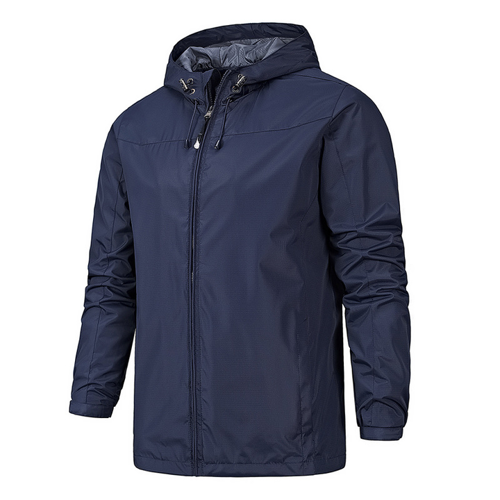 Regenjacke Herren Leicht | Wasserdicht Atmungsaktiv