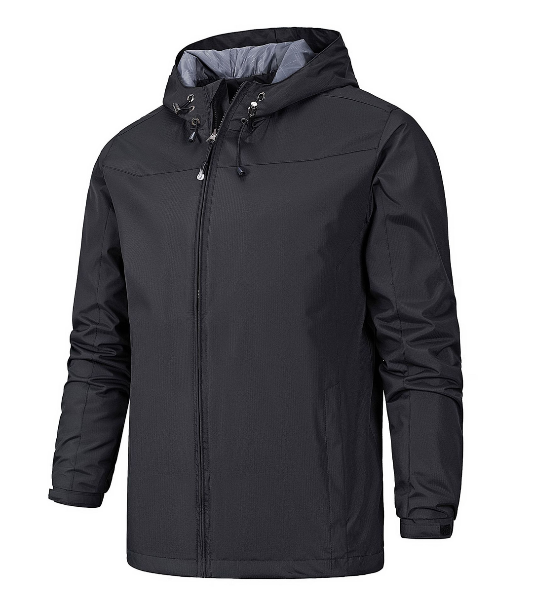 Regenjacke Herren Leicht | Wasserdicht Atmungsaktiv