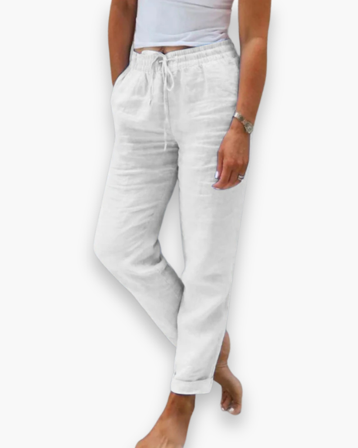 Damen Bequeme Elastische Hosen | Leicht und Vielseitig