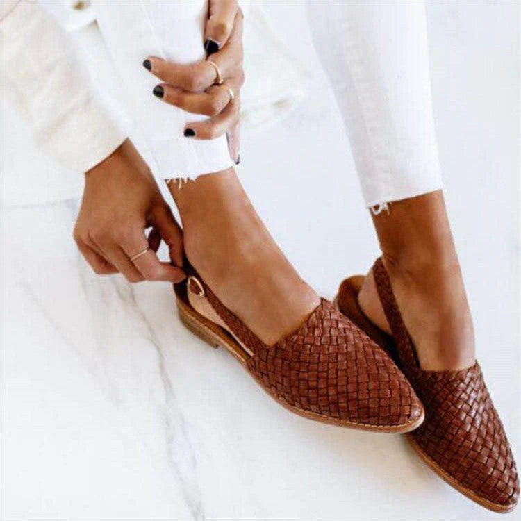 Damen Elegante Flache Schuhe | Geschlossene Schuhe