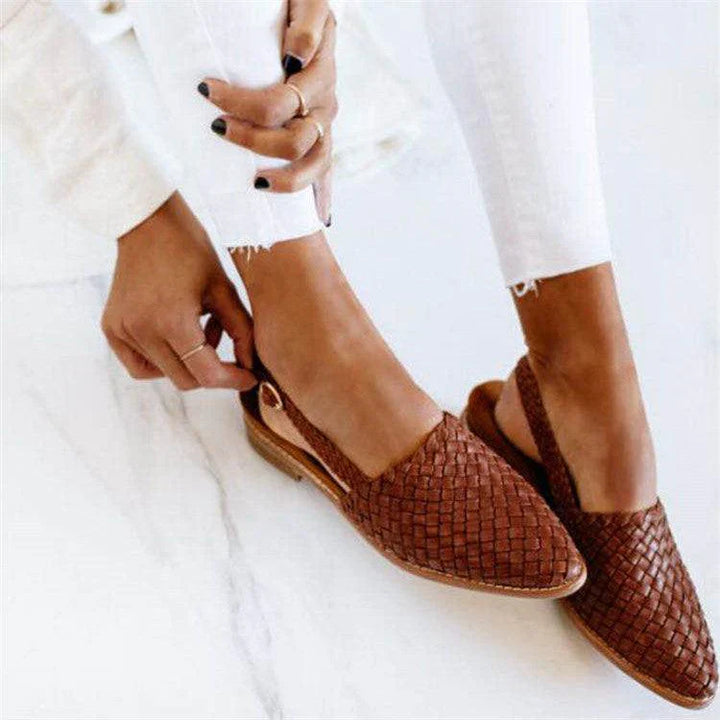 Damen Elegante Flache Schuhe | Geschlossene Schuhe