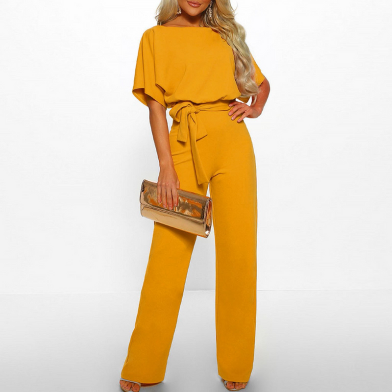 Damen Eleganter Figurbetonter Jumpsuit | Stilvoll