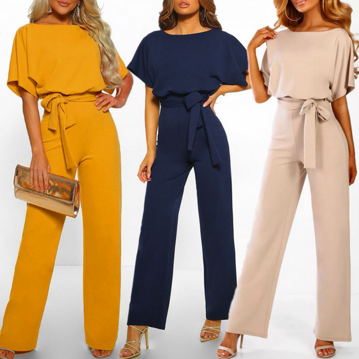 Damen Eleganter Figurbetonter Jumpsuit | Stilvoll