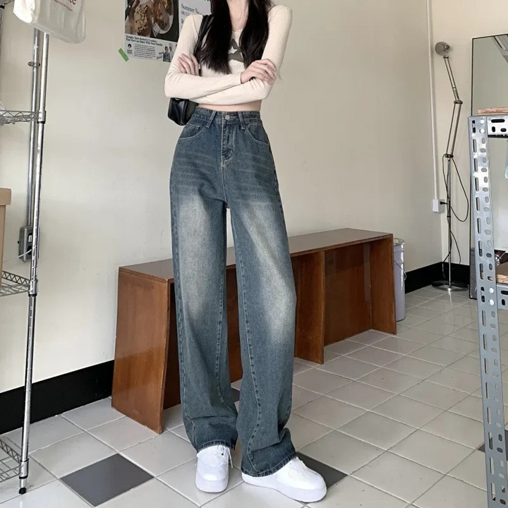 Baggy Jeans Damen | High Waist