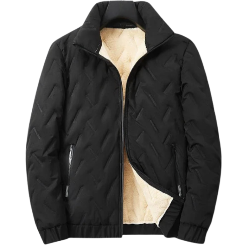 Herren Skijacke Stehkragen | Reißverschluss Und Taschen