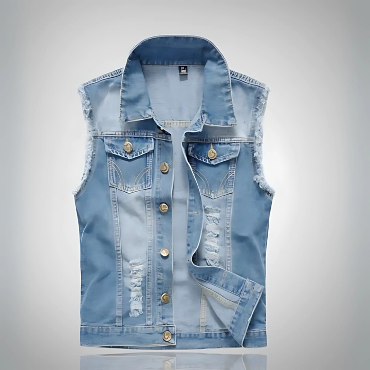 Weste Herren Vintage Stil | Ärmellose Freizeitweste Mit Taschen