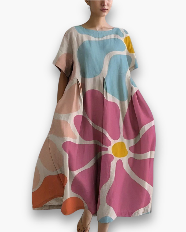 Damen Lockere Bedruckte Kleider | Maxi