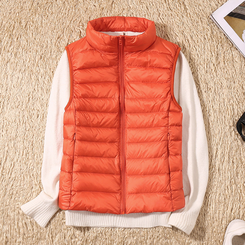 Weste Damen Leicht Gepolstert | Ärmellose Outdoor-Weste