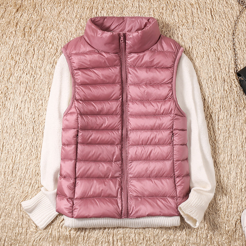 Weste Damen Leicht Gepolstert | Ärmellose Outdoor-Weste