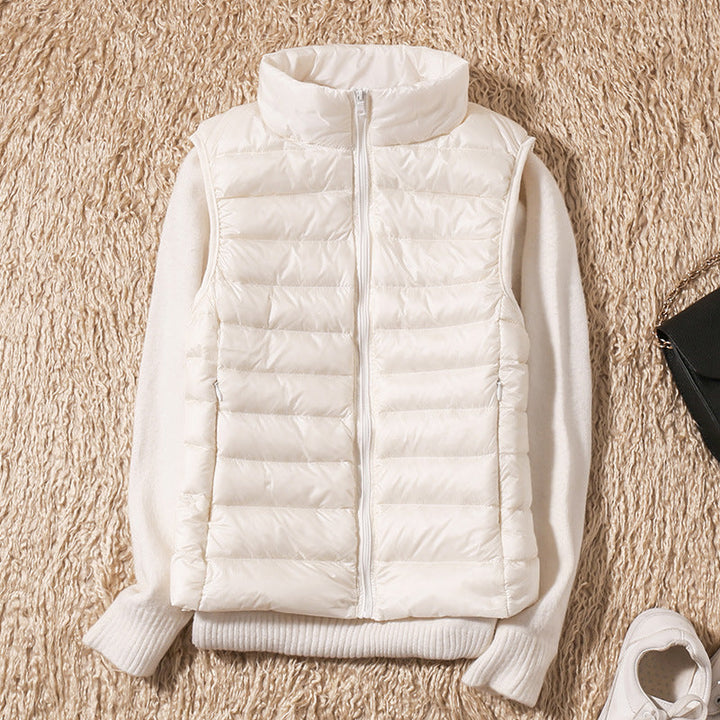 Weste Damen Leicht Gepolstert | Ärmellose Outdoor-Weste