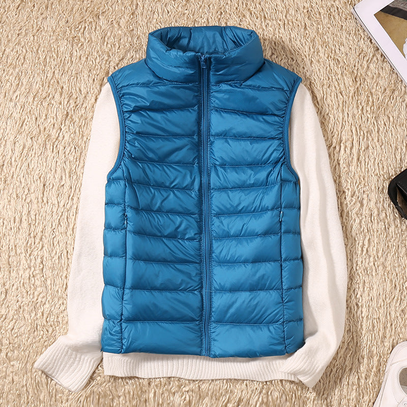 Weste Damen Leicht Gepolstert | Ärmellose Outdoor-Weste