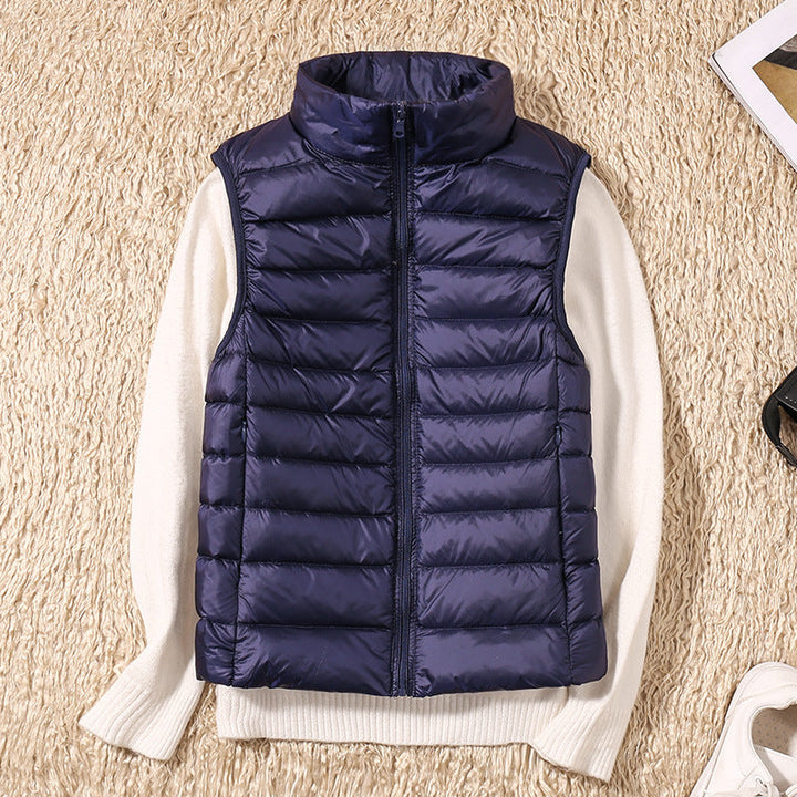 Weste Damen Leicht Gepolstert | Ärmellose Outdoor-Weste