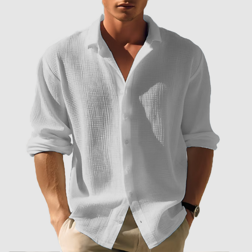 Herren Lässiges Button Down Hemd | Vielseitig Und Stilvoll