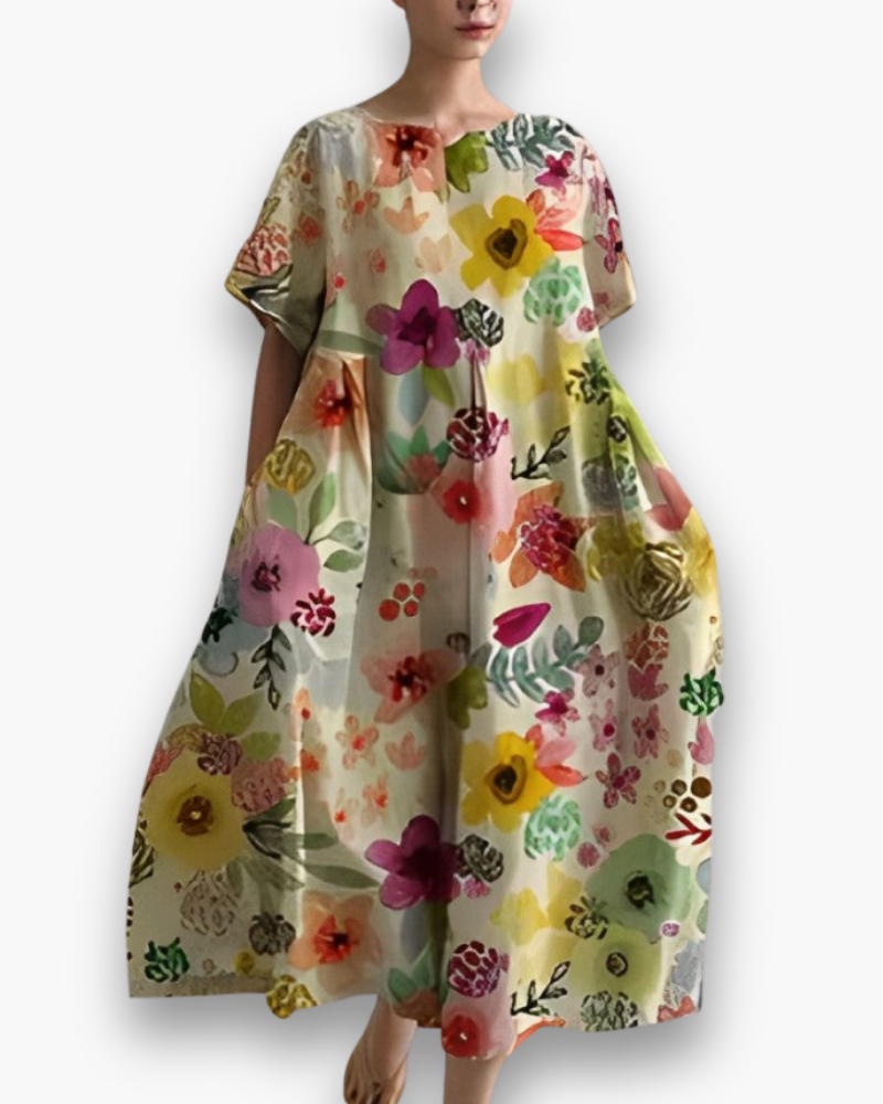 Damen Lockere Bedruckte Kleider | Maxi
