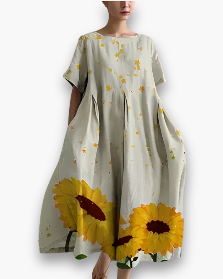 Damen Lockere Bedruckte Kleider | Maxi
