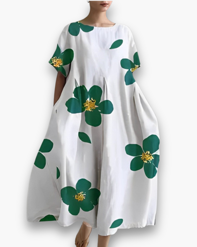 Damen Lockere Bedruckte Kleider | Maxi