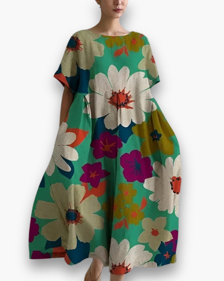 Damen Lockere Bedruckte Kleider | Maxi