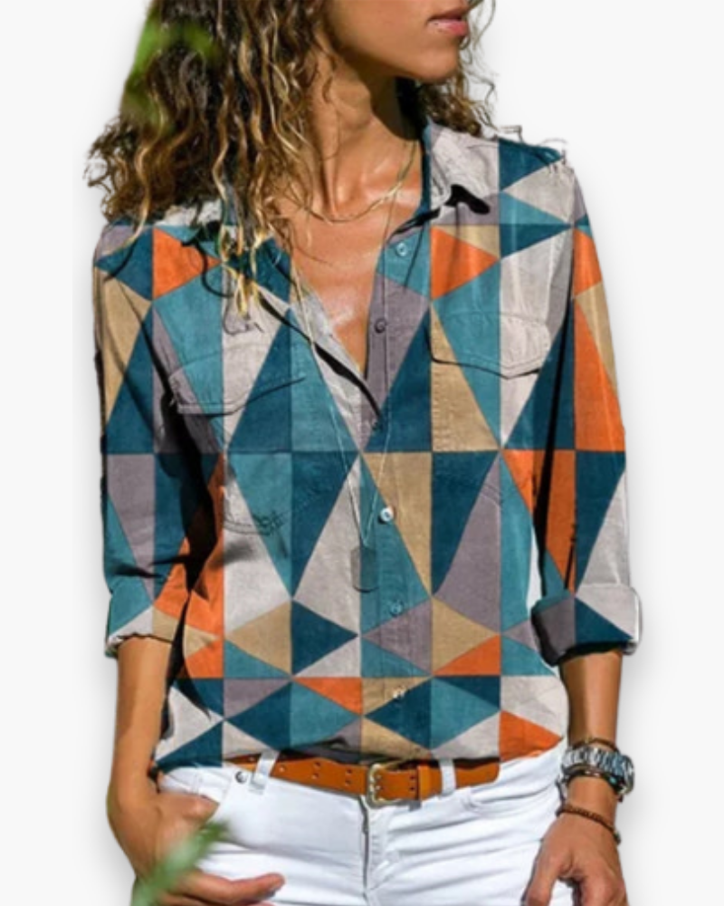 Damen Sommerbluse mit Eleganz | Leicht und Schick