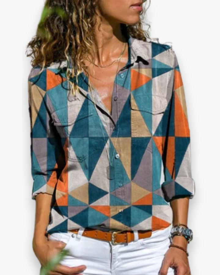 Damen Sommerbluse mit Eleganz | Leicht und Schick