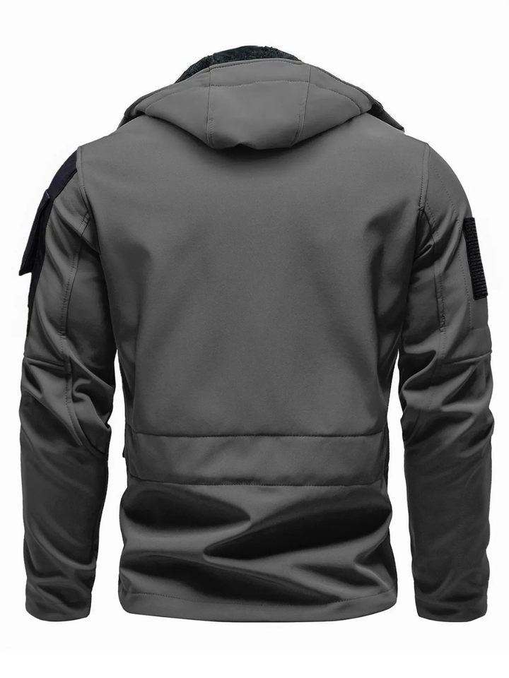Softshell Jacke Herren | Mit Brusttaschen Und Kapuze