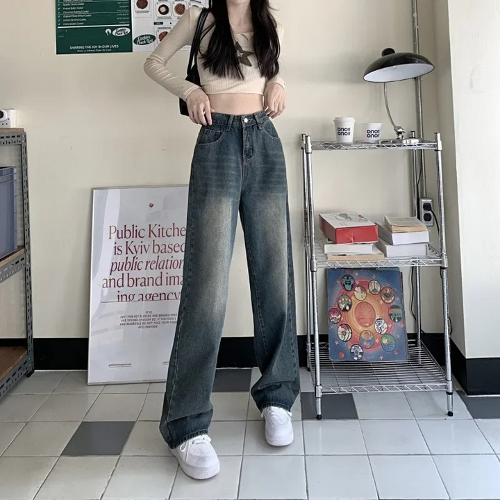 Baggy Jeans Damen | High Waist