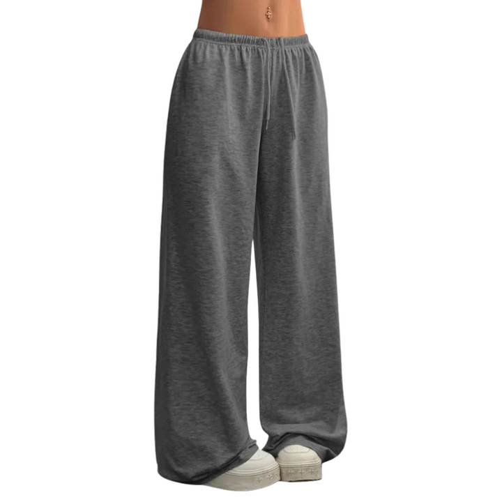 Damen Jogginghose Weites Bein | Elastischer Bund