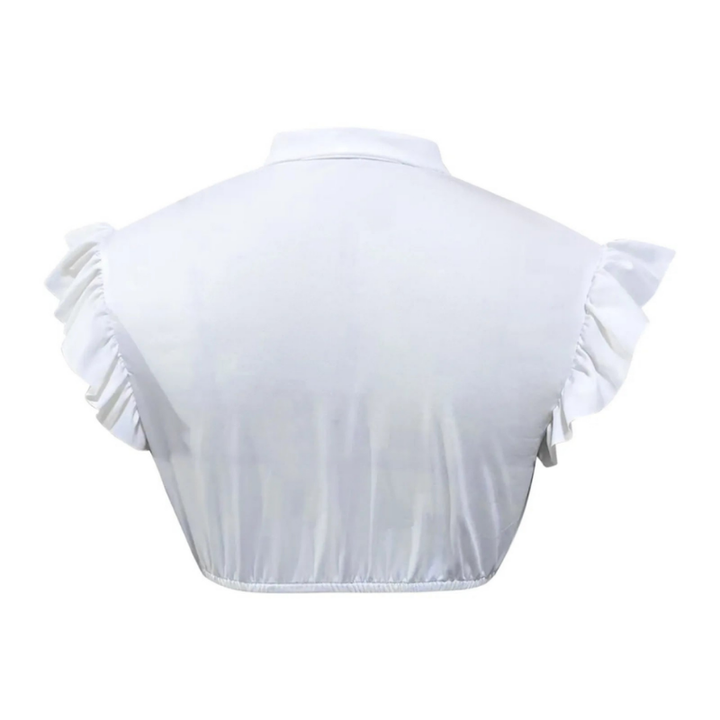Damen Dirndl Bluse Oktoberfest | Weiß und Traditionell