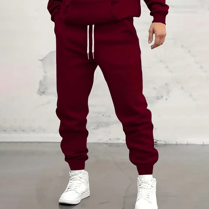 Jogginghose Herren Basic | Mit Kordelzug Und Bündchen