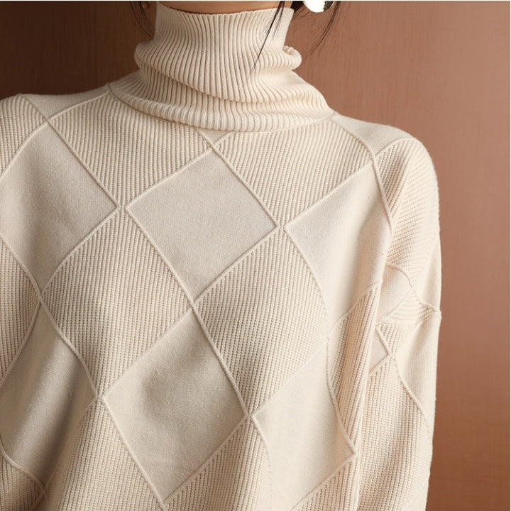 Rollkragen Pullover Damen Strick | Oversize & Weich