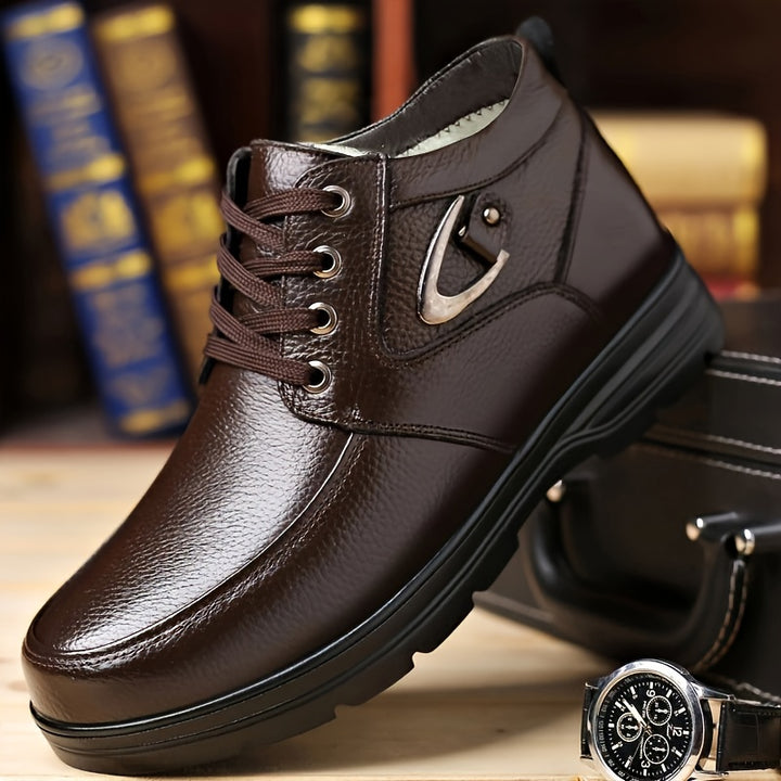 Winterschuhe Herren | Schnürschuhe mit gepolstertem Inneren