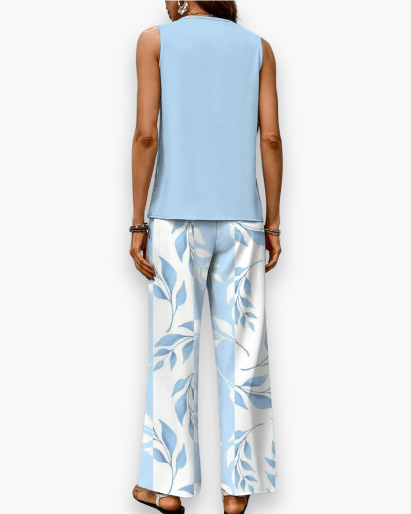 Damen Elegantes Twin Set | Zweiteiler für Sommer