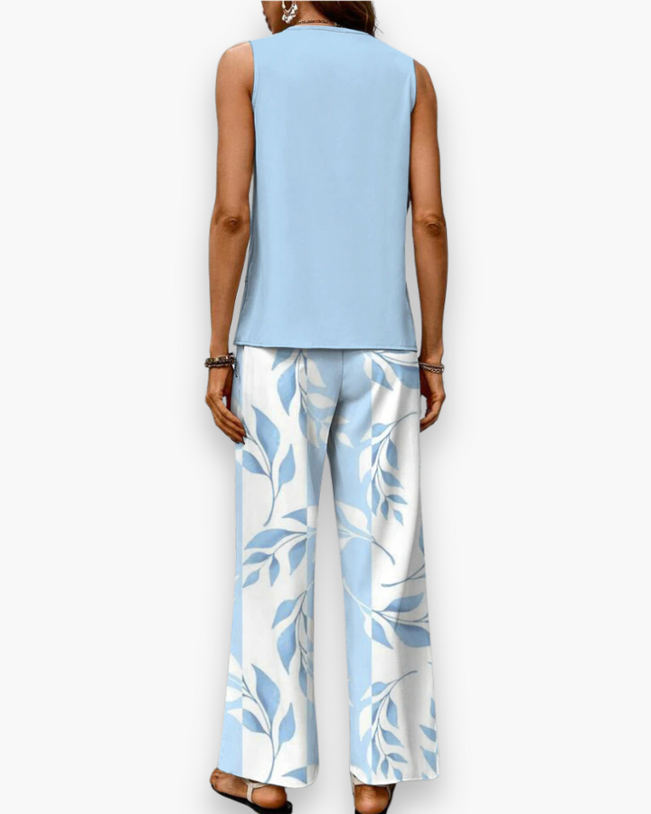 Damen Elegantes Twin Set | Zweiteiler für Sommer