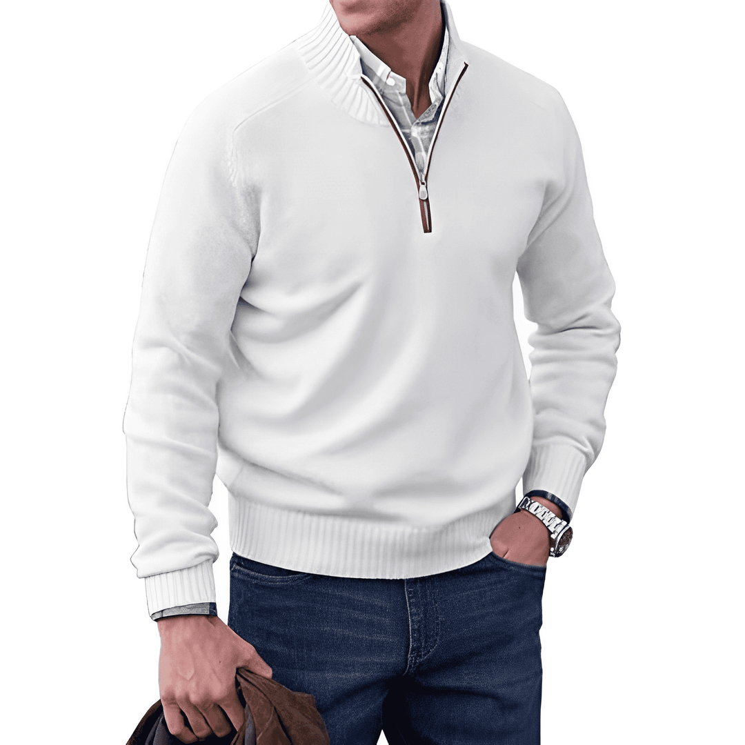 Pullover Herren Reißverschluss Winter | Warm Komfort