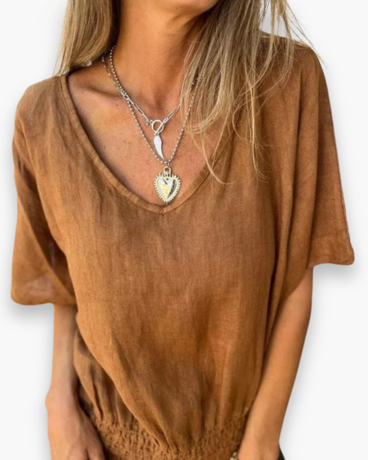 Damen Entspanntes Sommer Top | Vielseitig