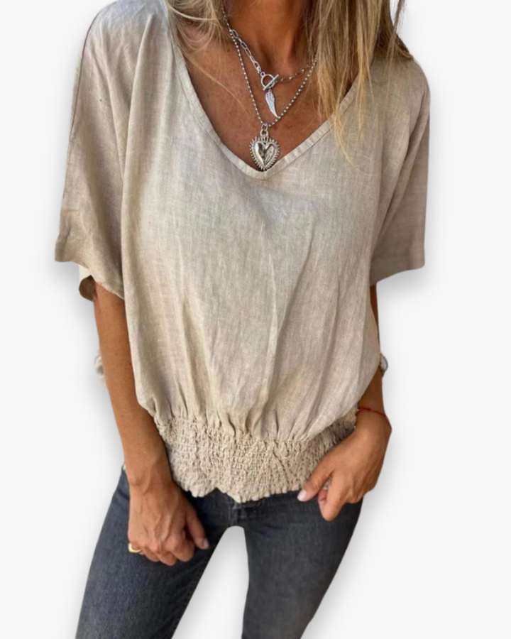 Damen Entspanntes Sommer Top | Vielseitig