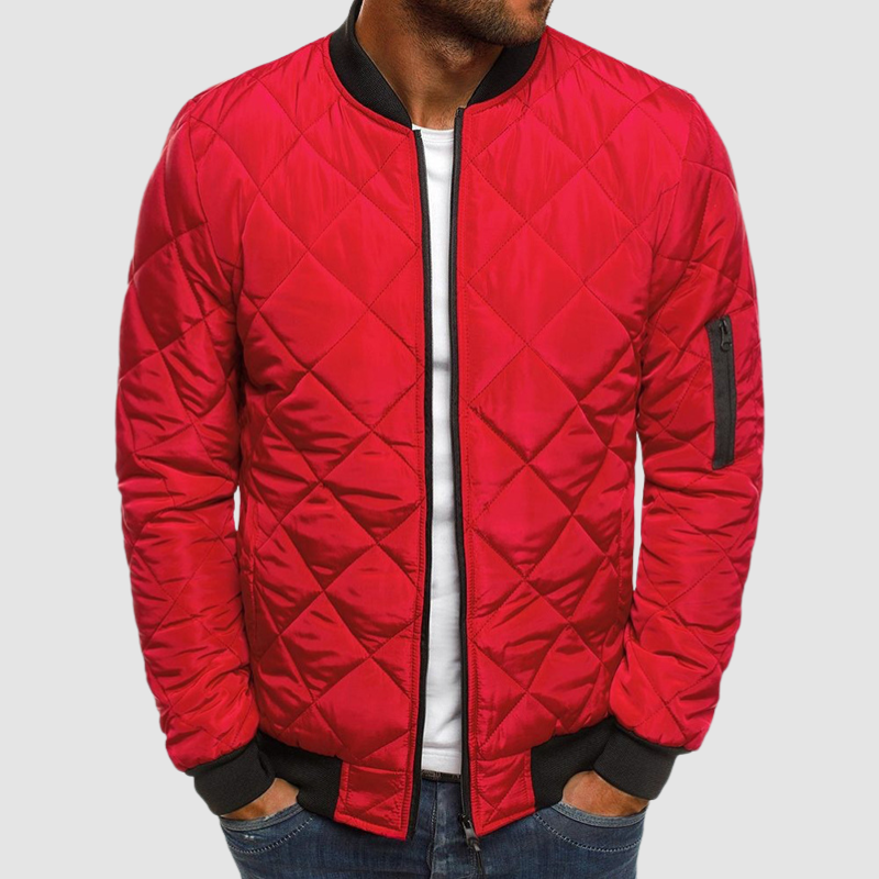 Herren Steppjacke Übergangsjacke | Leicht Gesteppt Klassisch