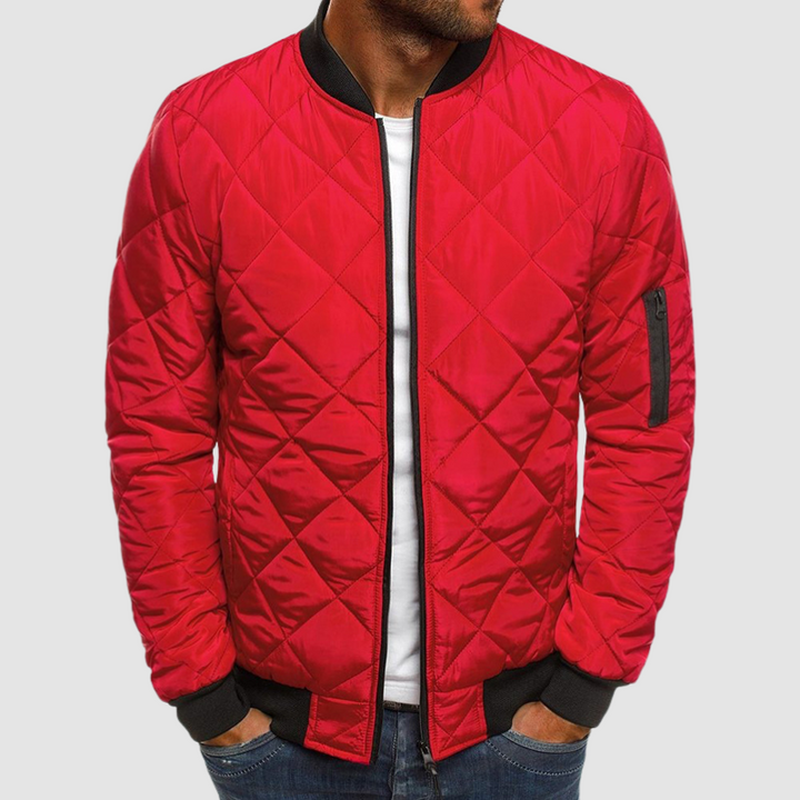 Herren Steppjacke Übergangsjacke | Leicht Gesteppt Klassisch