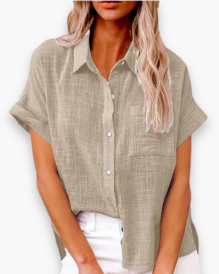Damen Luftige Sommerbluse | Stilvoll und Bequem