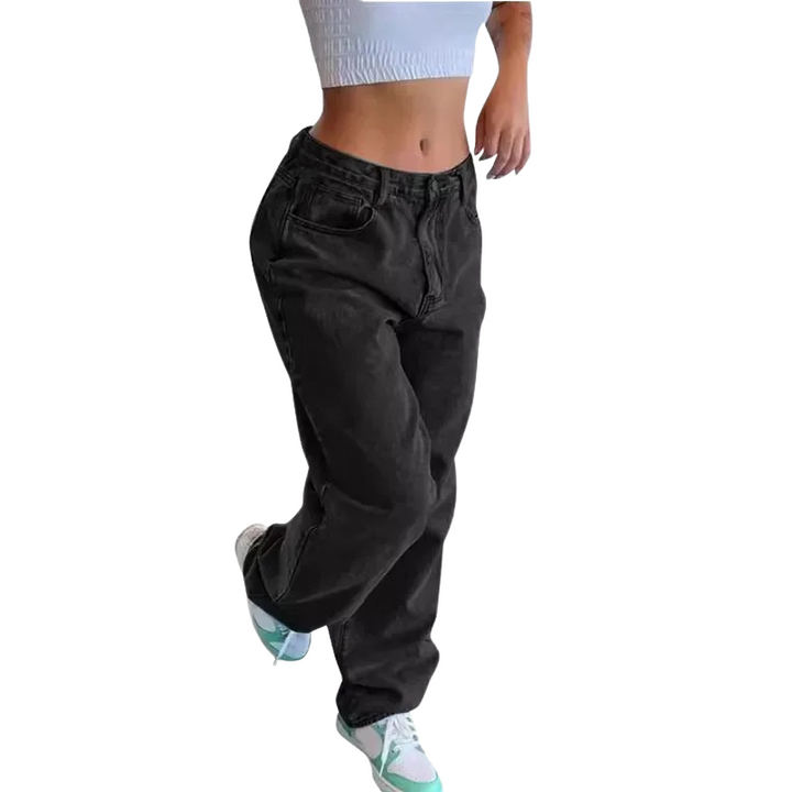Baggy Jeans Damen | Gerader Schnitt