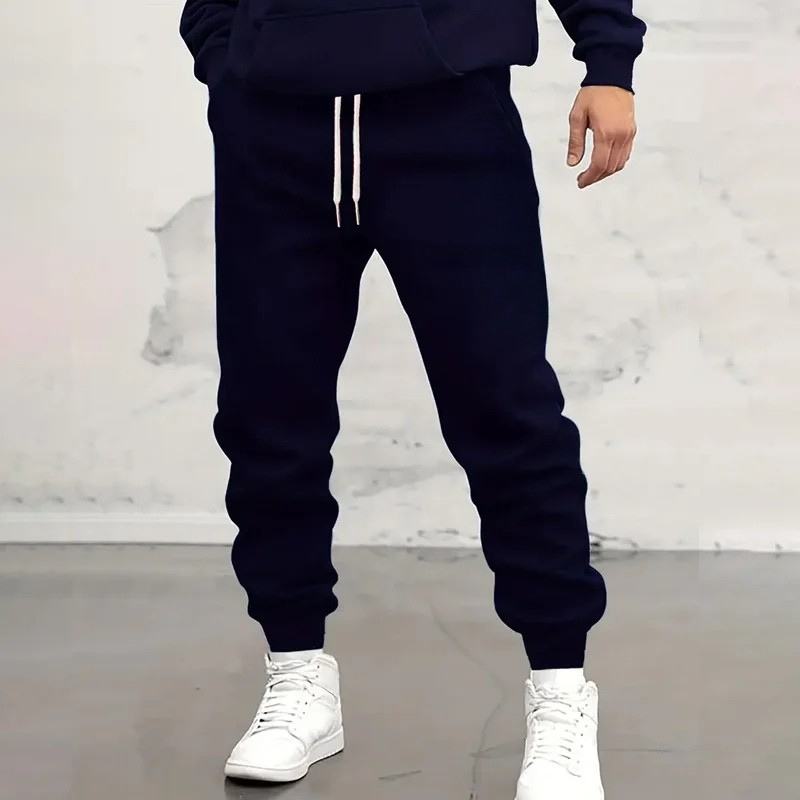 Jogginghose Herren Basic | Mit Kordelzug Und Bündchen