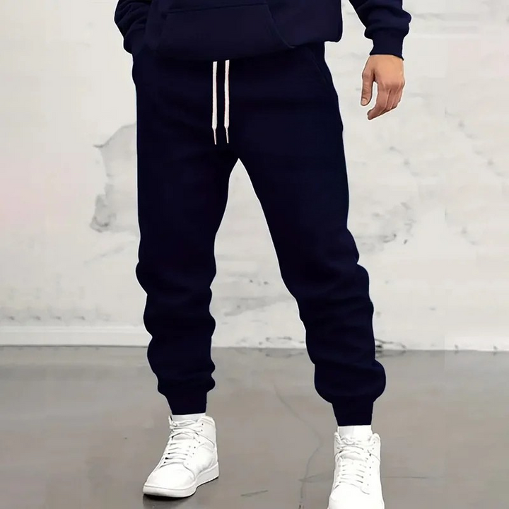 Jogginghose Herren Basic | Mit Kordelzug Und Bündchen