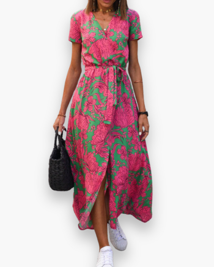 Damen Elegantes Sommerkleid | Midi
