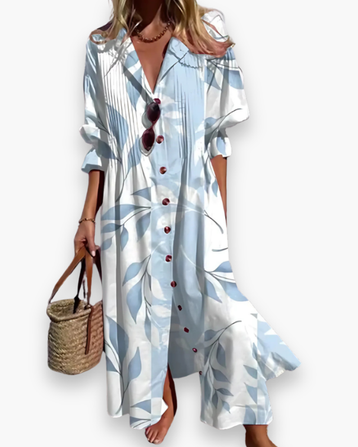 Damen Elegantes Maxikleid | Festliches Sommerkleid