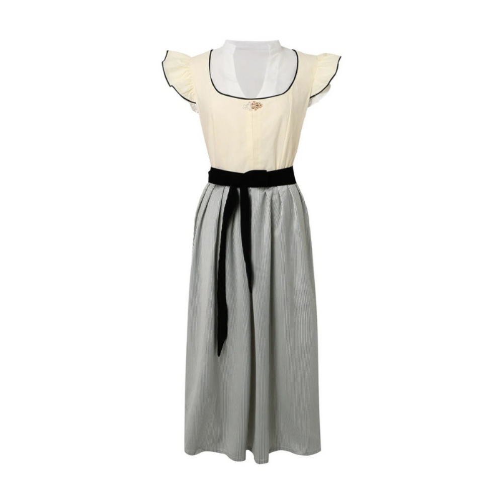 Damen Elegantes Trachtenkleid | Dirndl Kleid für Festliche Anlässe