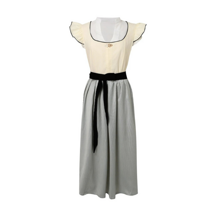 Damen Elegantes Trachtenkleid | Dirndl Kleid für Festliche Anlässe